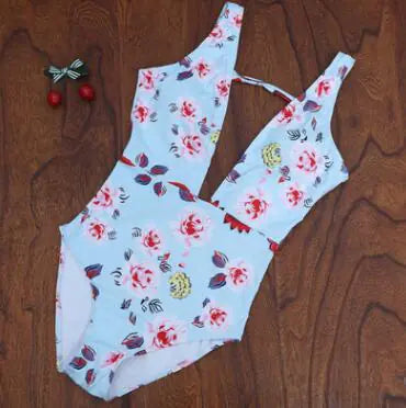 "Latai" Floral One-Piece Swimsuit
