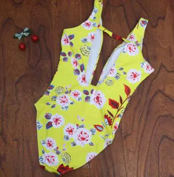 "Latai" Floral One-Piece Swimsuit