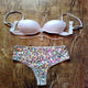 Dolly Diamond Swimsuit with Chain Bikini
