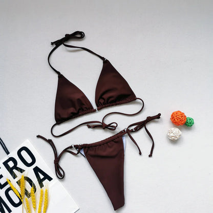 "Cutee" String Bikini Set