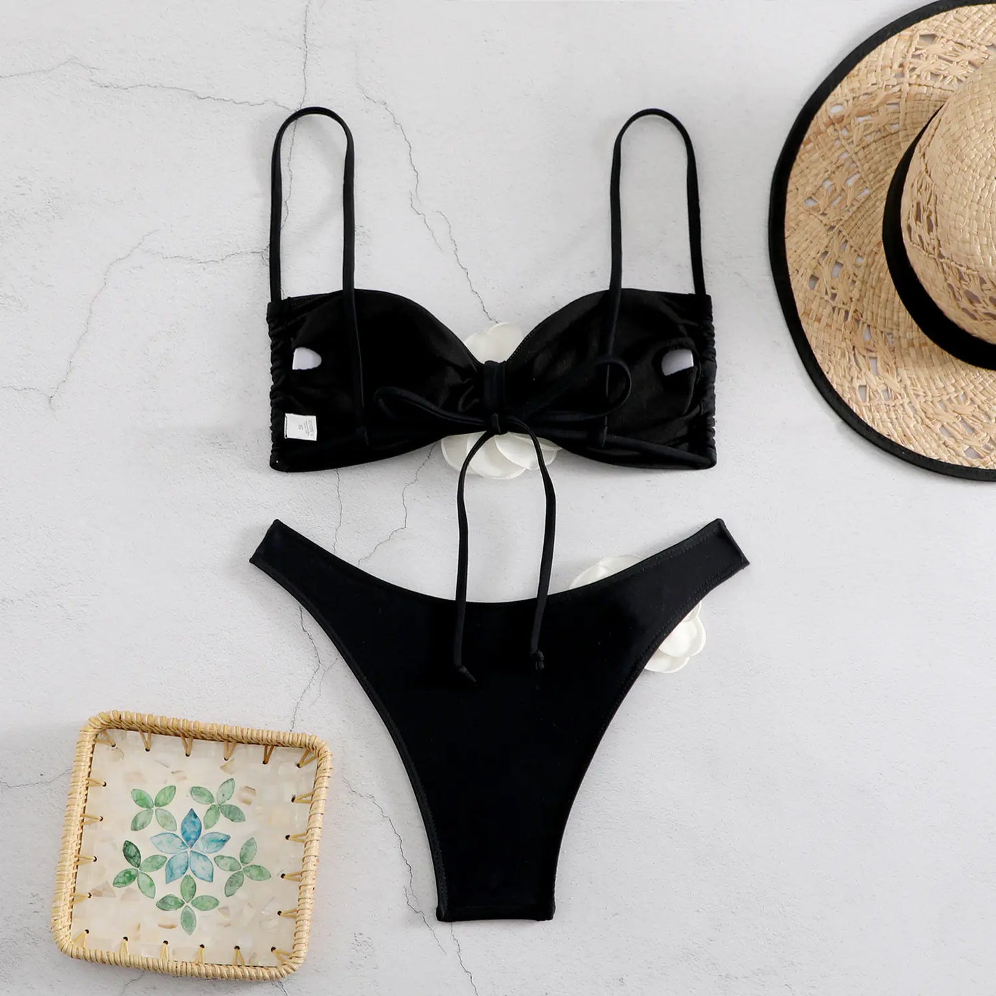 "Amy" Flower Design 2 piece