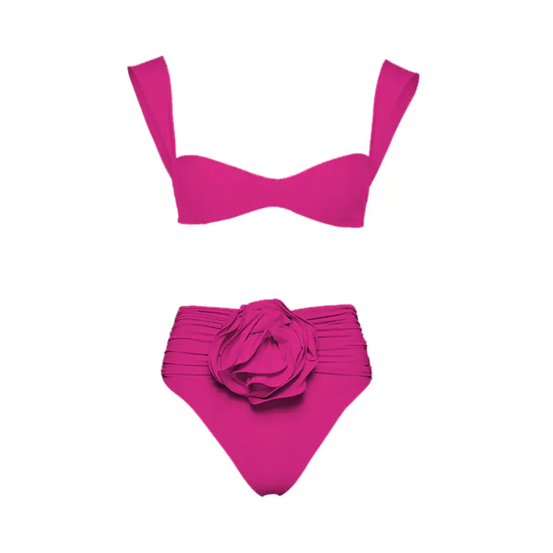 "Exes" Rose 3D Bikini