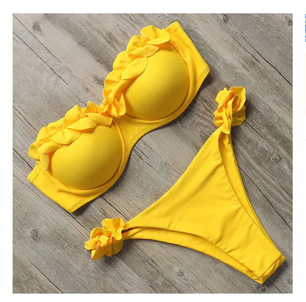 "Dahlia" Push-Up Swimsuit