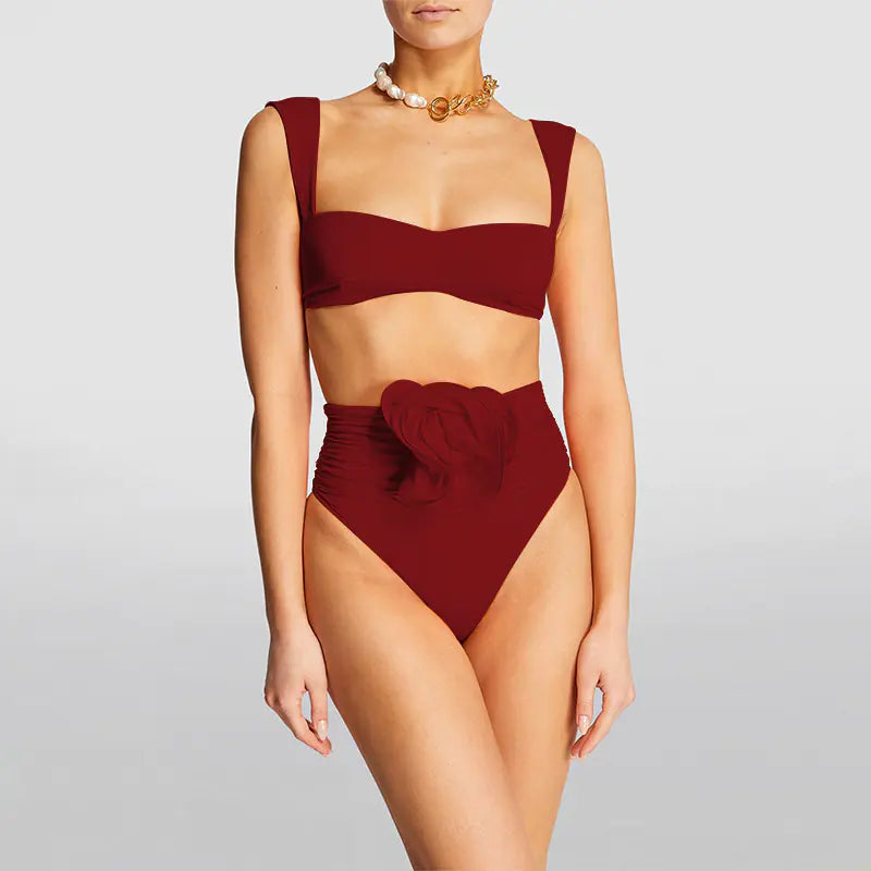 "Exes" Rose 3D Bikini