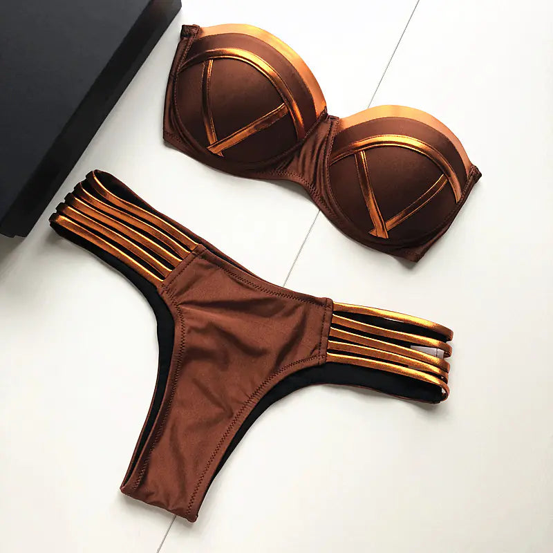 "Sookie" Steel Support Bikini
