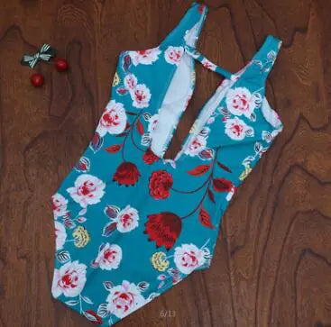 "Latai" Floral One-Piece Swimsuit